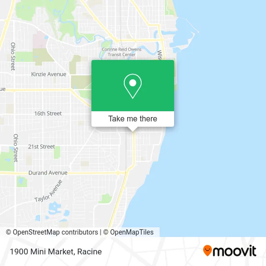 1900 Mini Market map