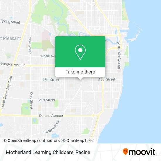 Motherland Learning Childcare map