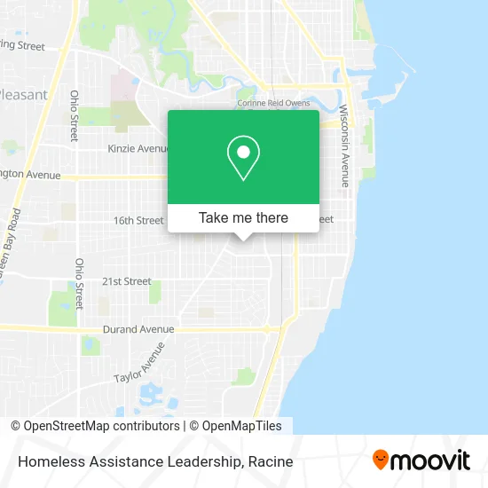 Homeless Assistance Leadership map