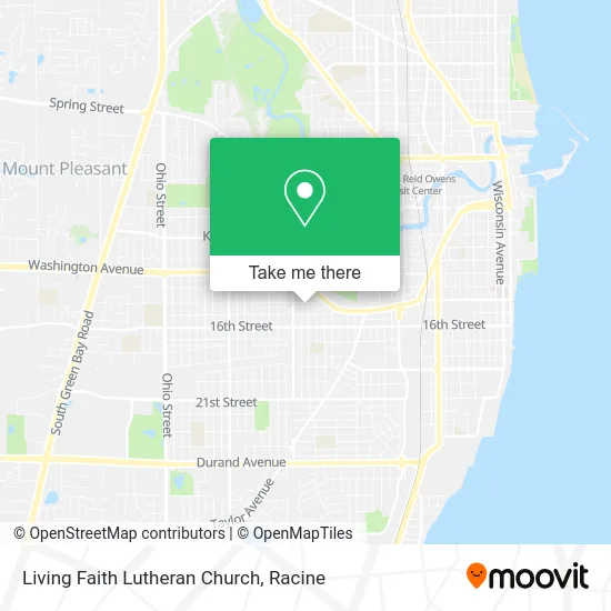 Living Faith Lutheran Church map