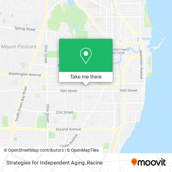 Strategies for Independent Aging map