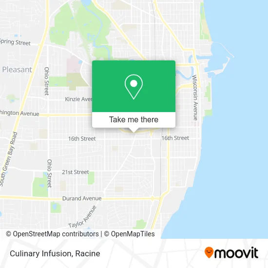 Culinary Infusion map