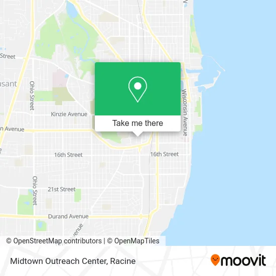 Midtown Outreach Center map