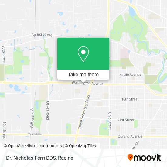 Dr. Nicholas Ferri DDS map