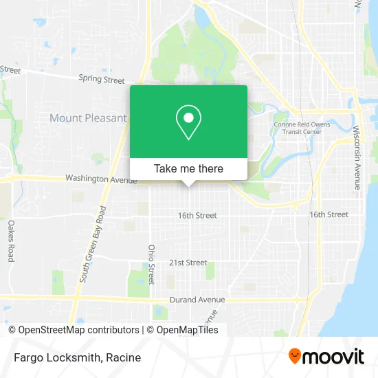 Fargo Locksmith map