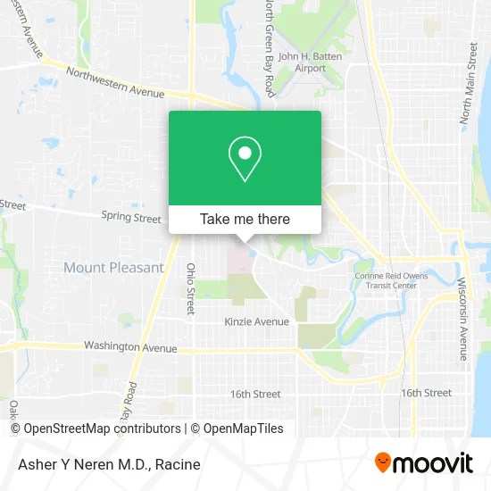 Asher Y Neren M.D. map