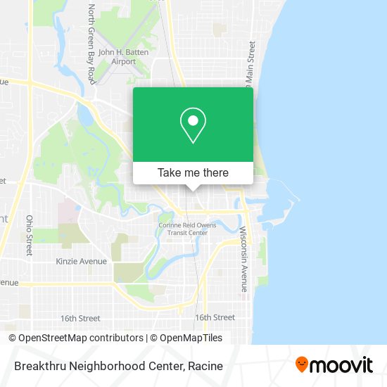 Breakthru Neighborhood Center map