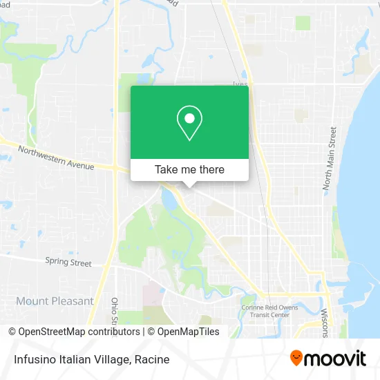 Infusino Italian Village map