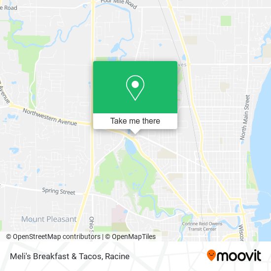 Meli's Breakfast & Tacos map