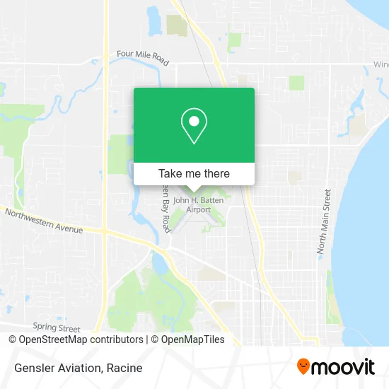 Gensler Aviation map