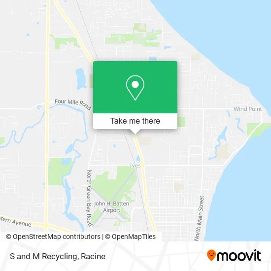Mapa de S and M Recycling
