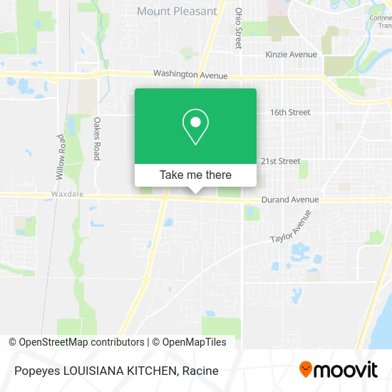 Popeyes LOUISIANA KITCHEN map