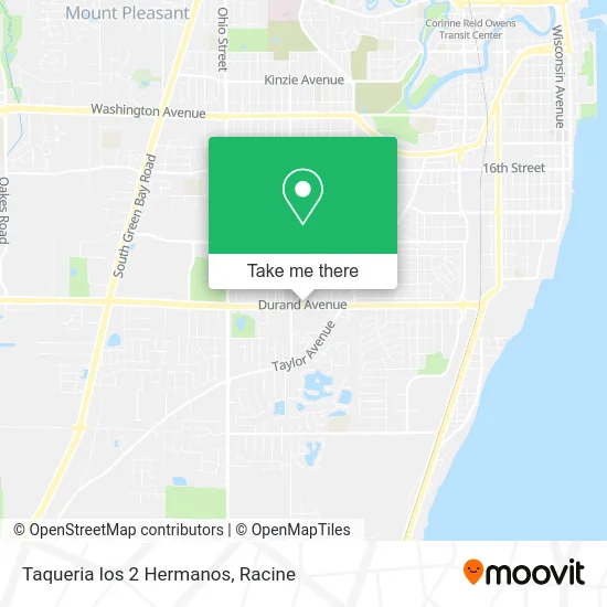 Taqueria los 2 Hermanos map