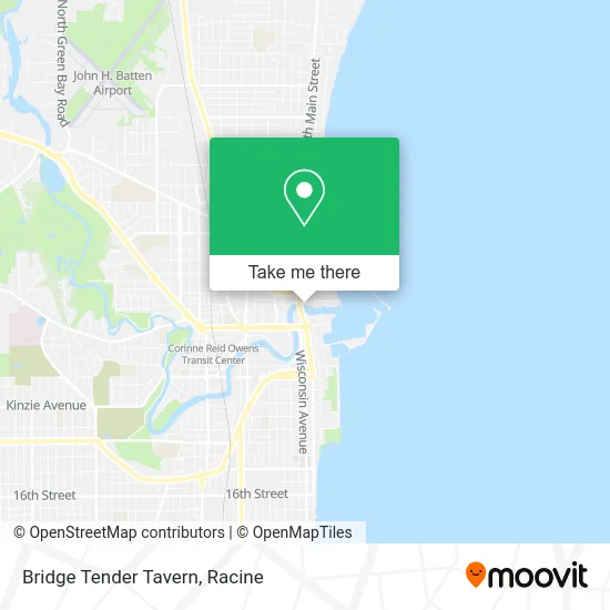 Mapa de Bridge Tender Tavern