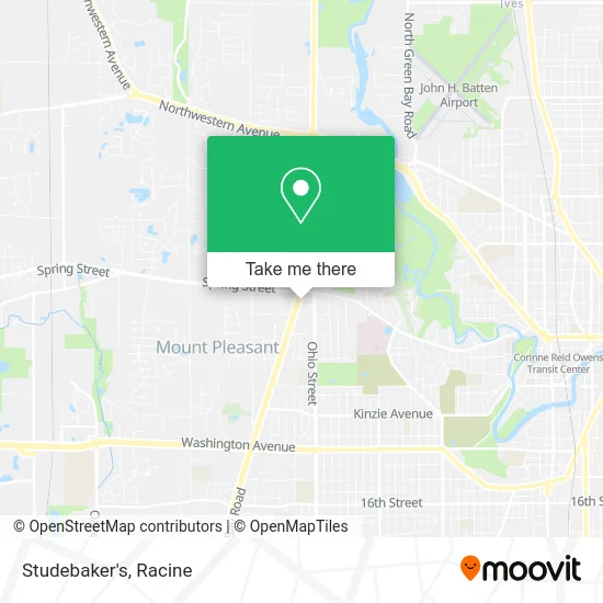 Studebaker's map