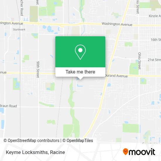 Keyme Locksmiths map
