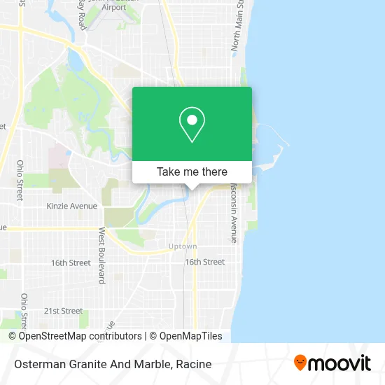 Osterman Granite And Marble map