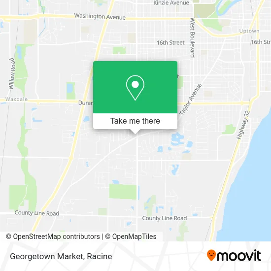 Georgetown Market map