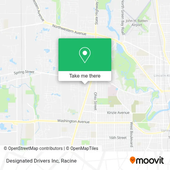 Designated Drivers Inc map