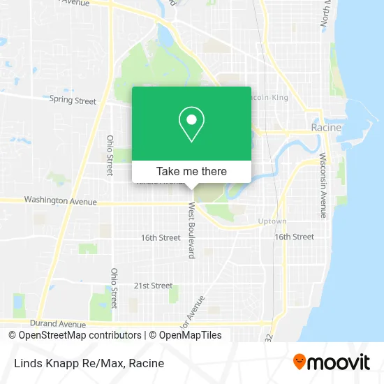 Linds Knapp Re/Max map