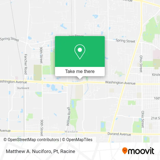 Matthew A. Nuciforo, Pt map