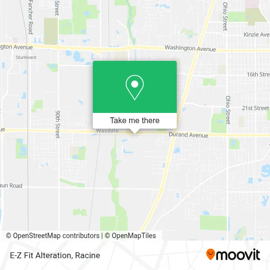 E-Z Fit Alteration map