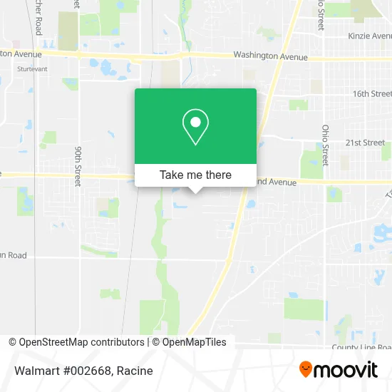 Walmart #002668 map