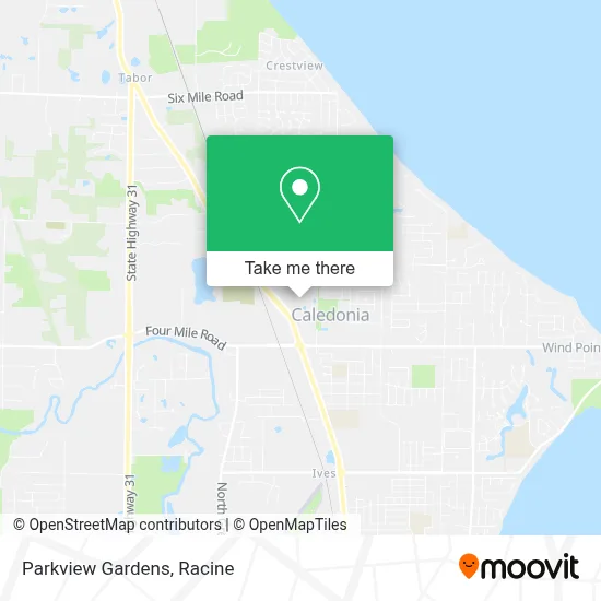 Parkview Gardens map