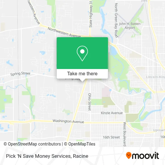 Pick 'N Save Money Services map