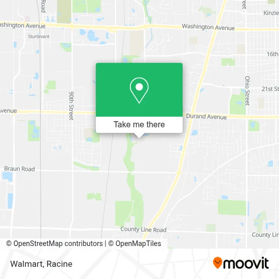 Walmart map