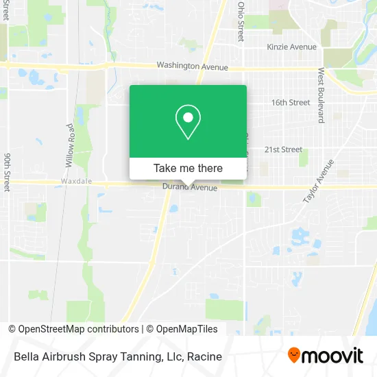 Bella Airbrush Spray Tanning, Llc map