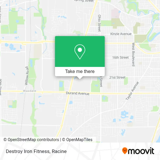 Destroy Iron Fitness map