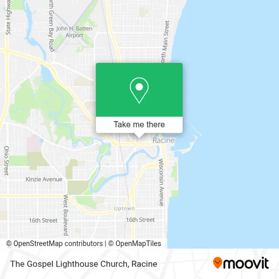The Gospel Lighthouse Church map