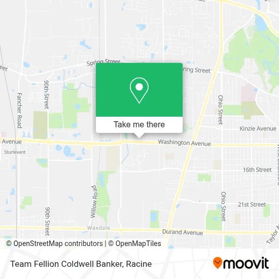 Team Fellion Coldwell Banker map