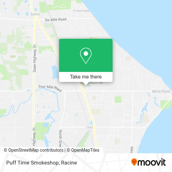 Puff Time Smokeshop map
