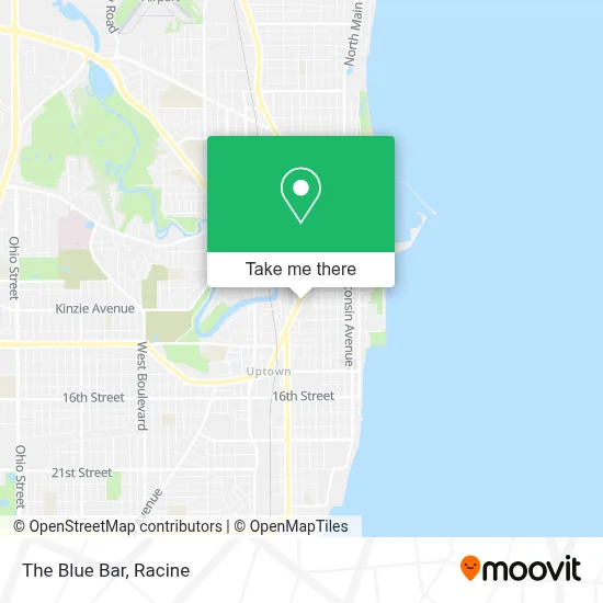 The Blue Bar map