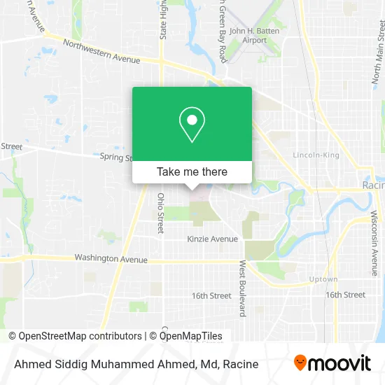 Ahmed Siddig Muhammed Ahmed, Md map