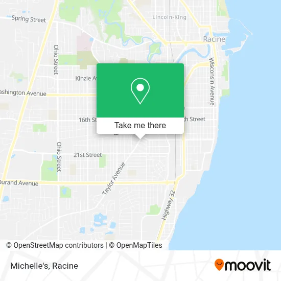 Michelle's map