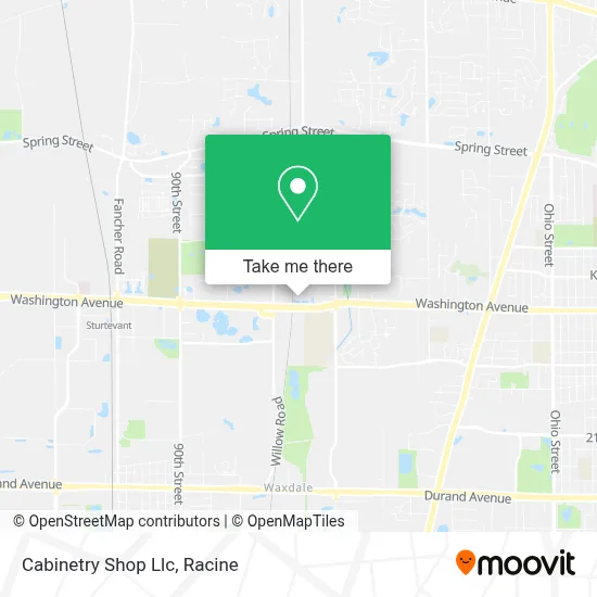 Cabinetry Shop Llc map