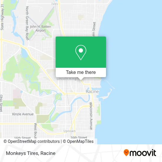 Monkeys Tires map