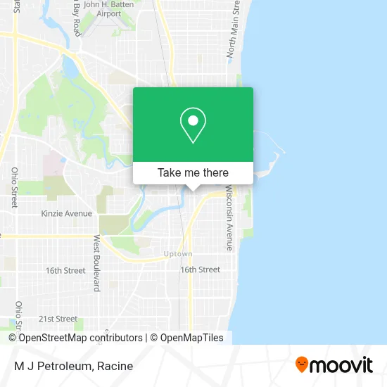M J Petroleum map