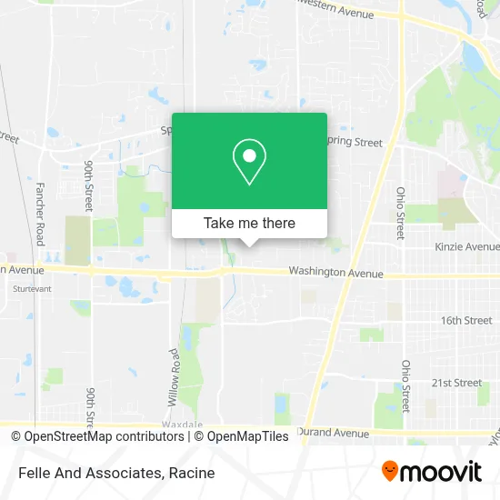 Felle And Associates map