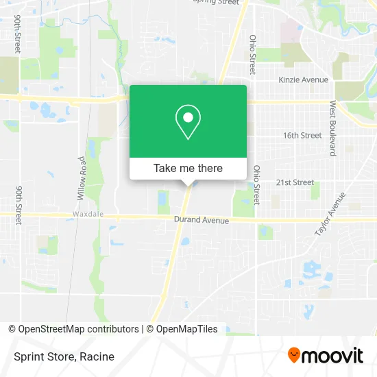 Sprint Store map