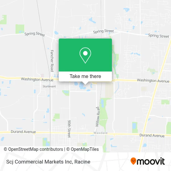 Scj Commercial Markets Inc map
