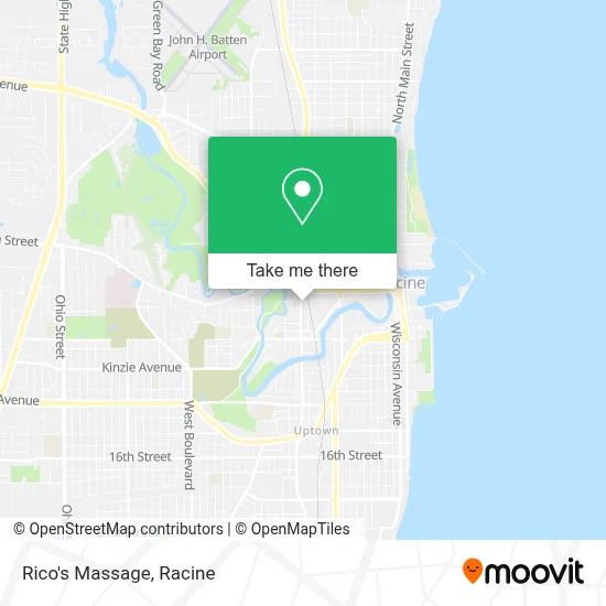 Rico's Massage map
