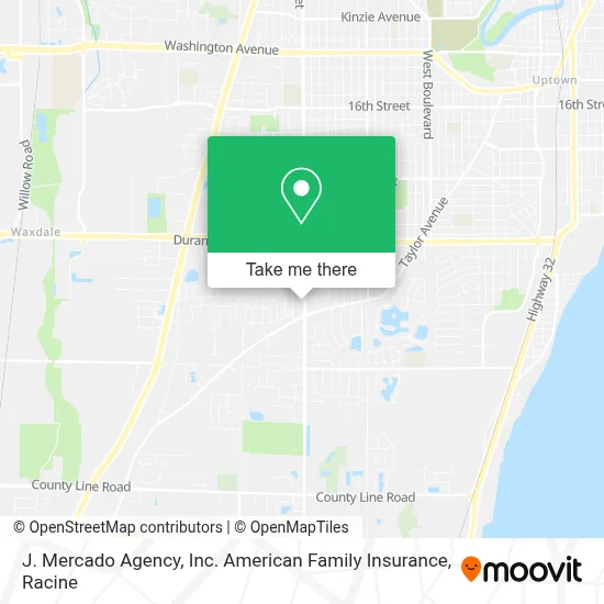 J. Mercado Agency, Inc. American Family Insurance map