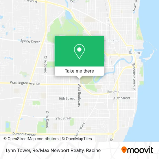 Lynn Tower, Re / Max Newport Realty map
