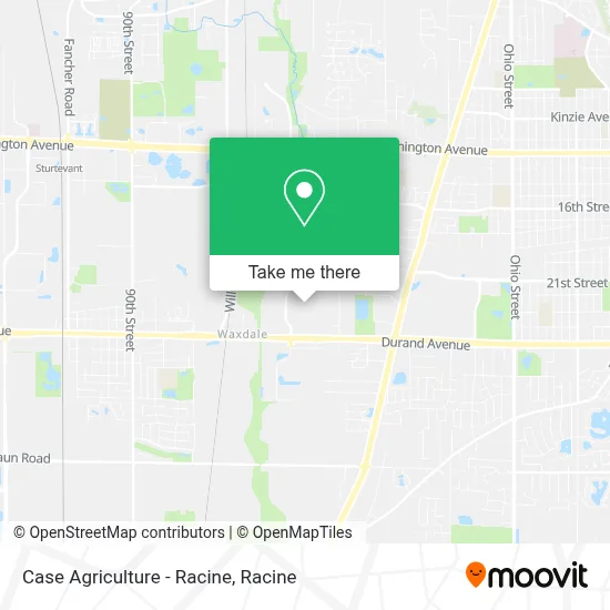 Case Agriculture - Racine map