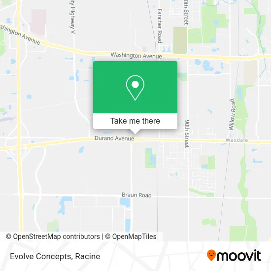 Evolve Concepts map