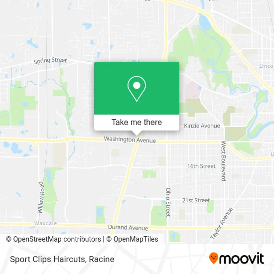 Sport Clips Haircuts map